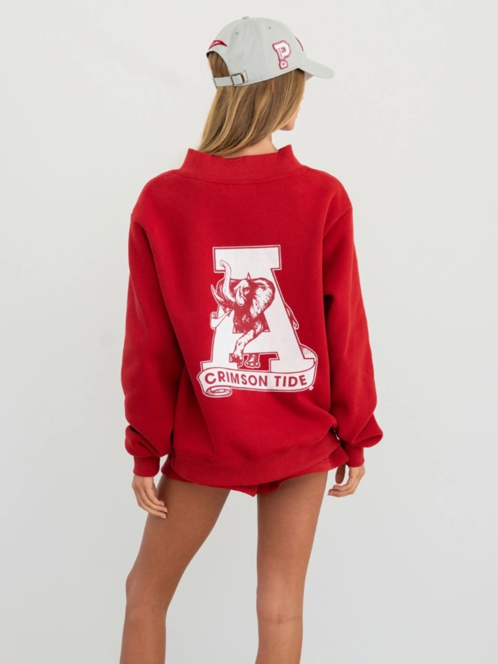 Parke x '47 Alabama Crimson Tide Mockneck Red Size S/M PRESALE NEW